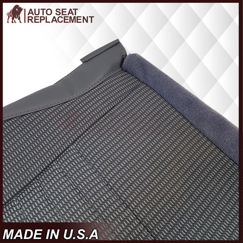 2006-2009 For Dodge Ram 1500 Regular Cab Bottom Gray Cloth Seat Cover - Auto Seat Replacement
