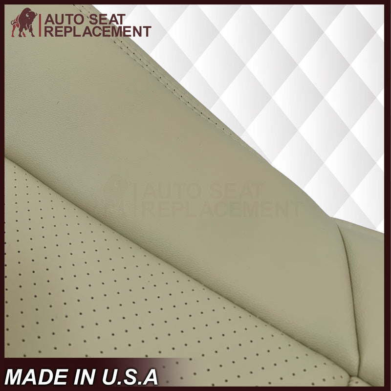 2006-2010 for Infiniti M45 M35 Sedan Bottom Replacement Seat Cover In Wheat Tan - Auto Seat Replacement