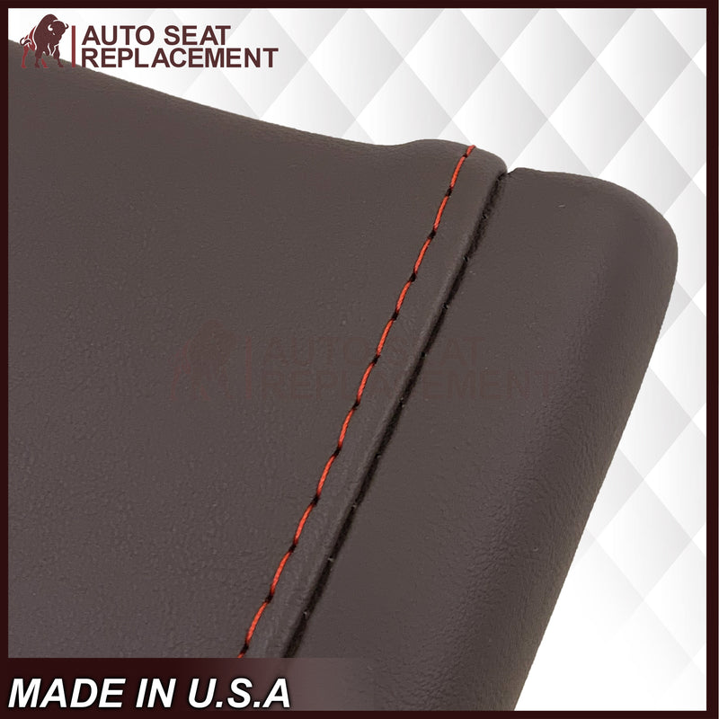 2016-2022 Lexus RX350 RX450h - Bottom GENUINE Leather Seat Cover: Brown Perforated