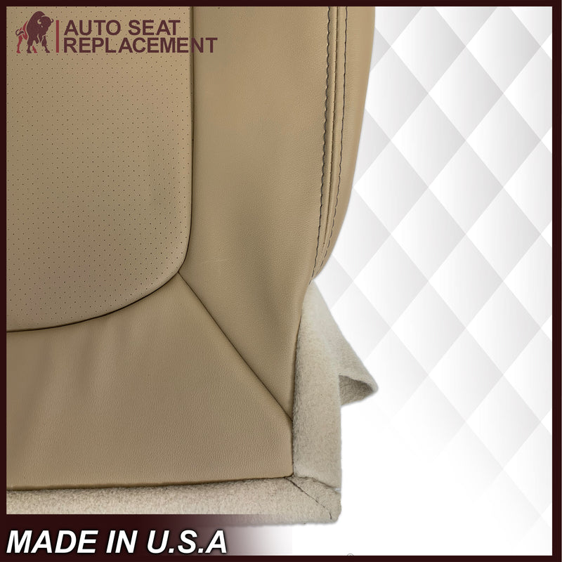 2011-2016 Ford F-250 F-350 F-450 Lariat Second Row 60/40 Replacement Seat Covers in Adobe Tan: Choose From Variants