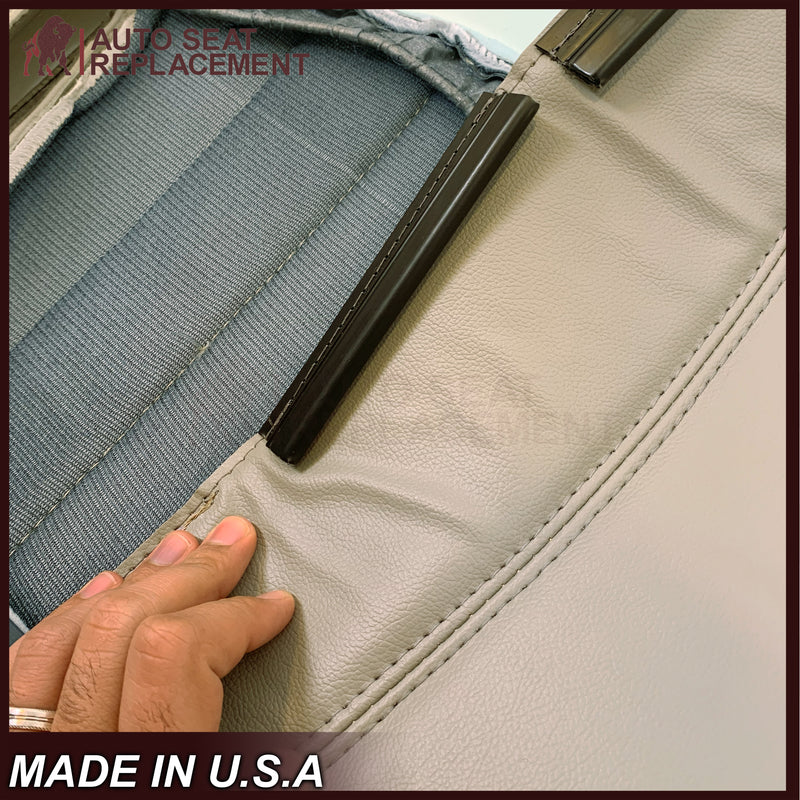 2008-2012 Buick Enclave Perforated Replacement Seat Covers In Tan: Choose Leather or Syn. Leather - Auto Seat Replacement