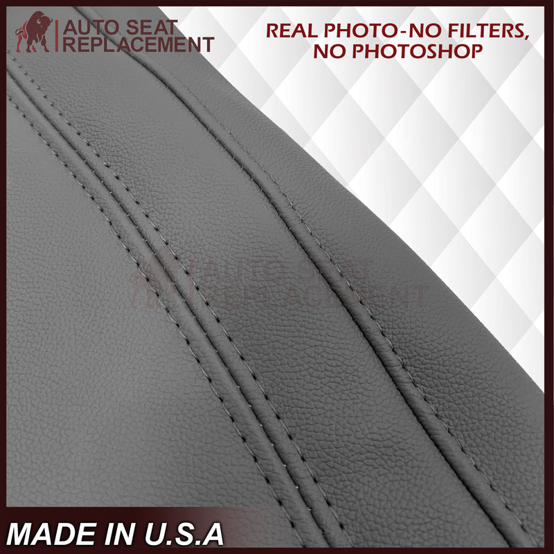 2019-2022 Chevy Silverado & GMC Sierra Perforated Replacement Seat Cover in Gray : Choose Your Side & Material - Auto Seat Replacement