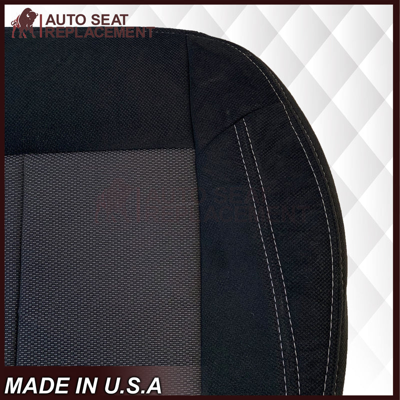 2006-2010 Hummer H3 Adventure Replacement Seat Covers in Black Cloth (Fabric): Choose from variants