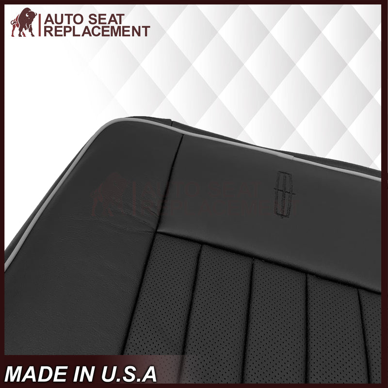 2003 - 2006 Lincoln Navigator Replacement Seat Covers in Black: Choose Genuine Leather or Vinyl - Auto Seat Replacement