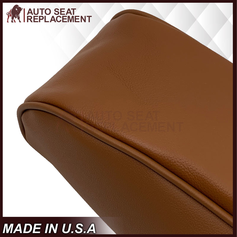 1972-1989 Mercedes Benz R107 Leather seat Covers 280SL 450SL 380SL 560SL W107 SL In Saddle Brown - Auto Seat Replacement