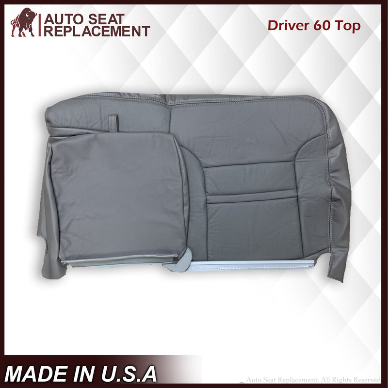 2002-2005 Ford Excursion Limited SECOND ROW 60/40 SPLIT Seat Cover in Gray: Choose From Variations