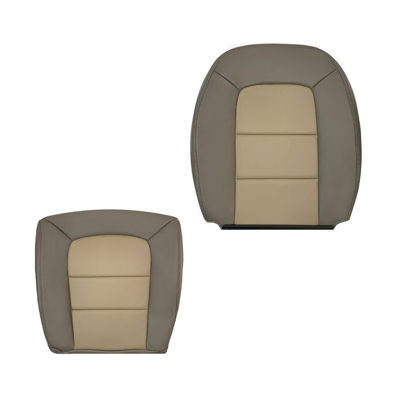 2002-2005 Ford Explorer Sport Trac Replacement Seat Cover: Driver / Passenger, 2-Tone Tan