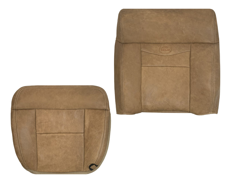 2005 2006 2007 2008 Ford F150 King Ranch New Front GENUINE LEATHER Seat Covers
