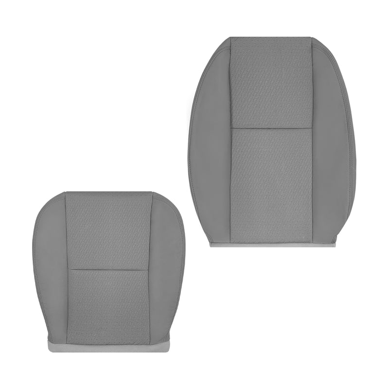 2009-2014 Chevy Silverado LS LT Z71 Replacement Cloth Seat Cover: Gray