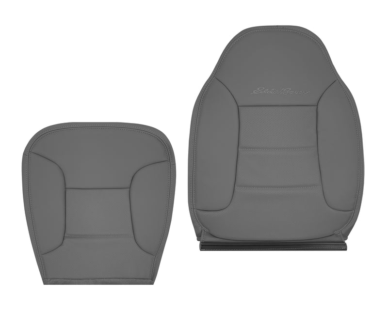 1992 - 1996 Ford Bronco Eddie Bauer Synthetic Leather Seat Cover In Gray - Auto Seat Replacement