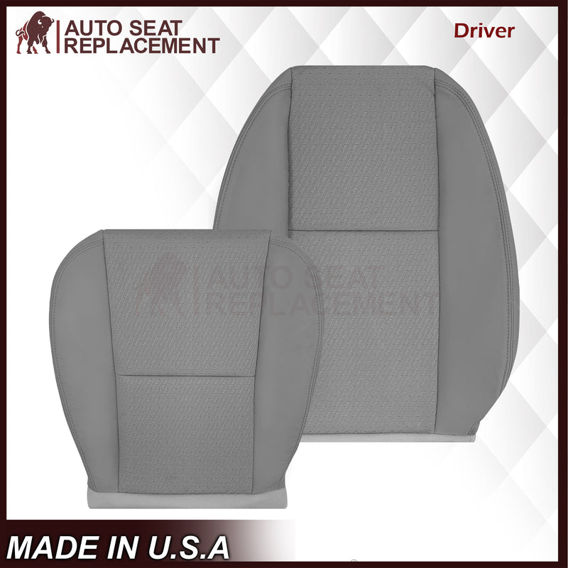 2009-2014 Chevy Silverado LS LT Z71 Replacement Cloth Seat Cover: Gray