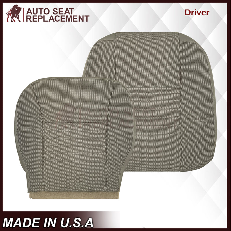 2006-2009 For Dodge Ram 1500 Regular Cab Replacement Seat Cover In Tan Cloth