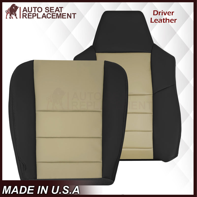 2005 Ford Excursion Eddie Bauer Sport Front Replacement Seat Covers: Choose Leather or Vinyl