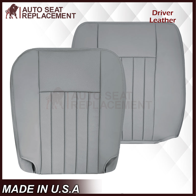 2003 2004 Lincoln Navigator Replacement Seat Covers in Gray: Choose Genuine Leather or Vinyl - Auto Seat Replacement