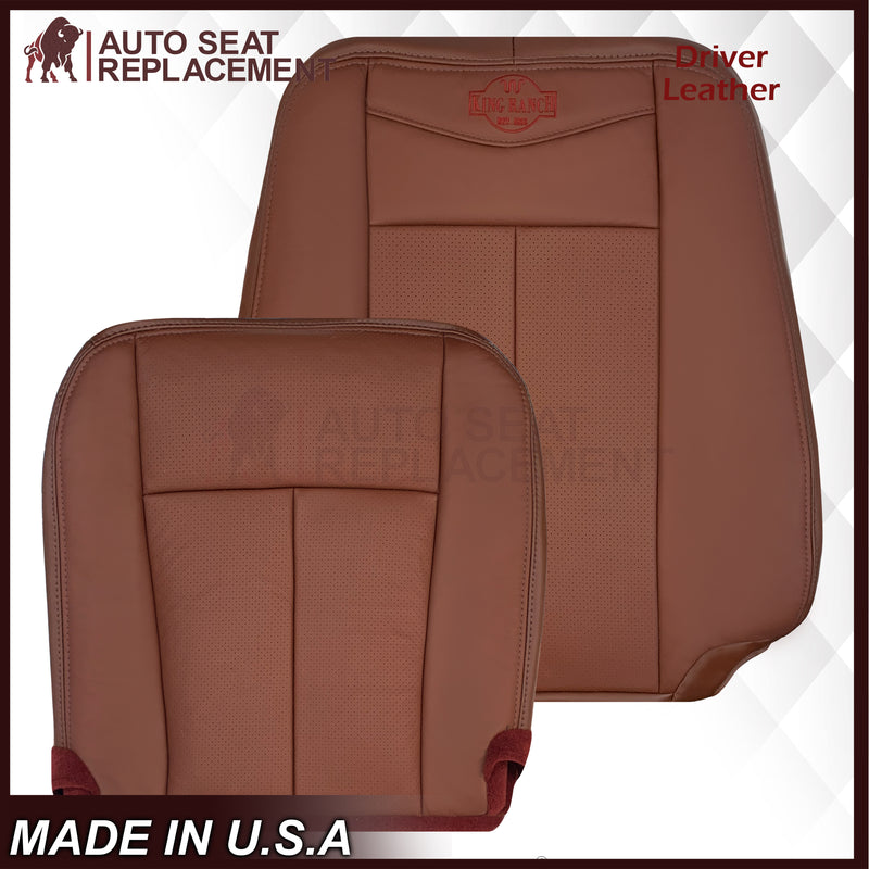 2007-2014 Ford Expedition King Ranch Replacement Leather Seat Cover: Perforated, King Ranch - Auto Seat Replacement