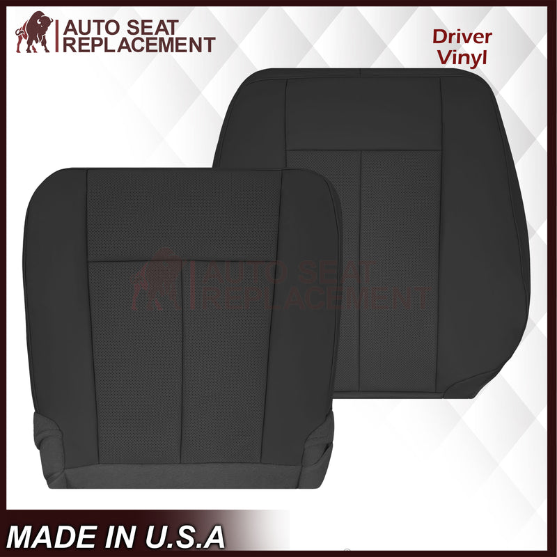 2007-2014 Ford Expedition Perforated Replacement Seat Cover In Black - Auto Seat Replacement