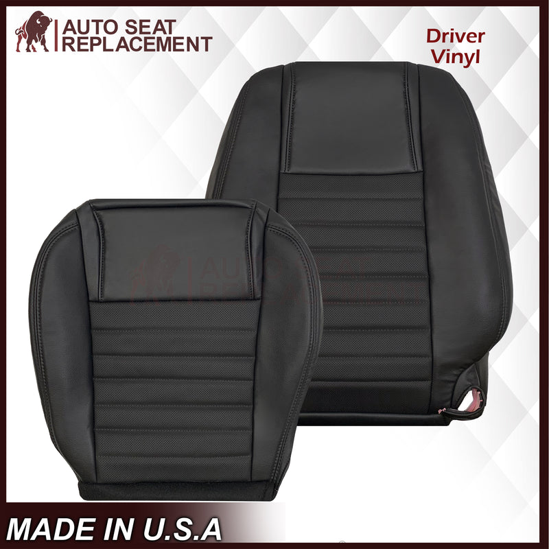 2005 2006 2007 2008 2009 Ford Mustang GT V8 Convertible in Dark Charcoal Black - Auto Seat Replacement