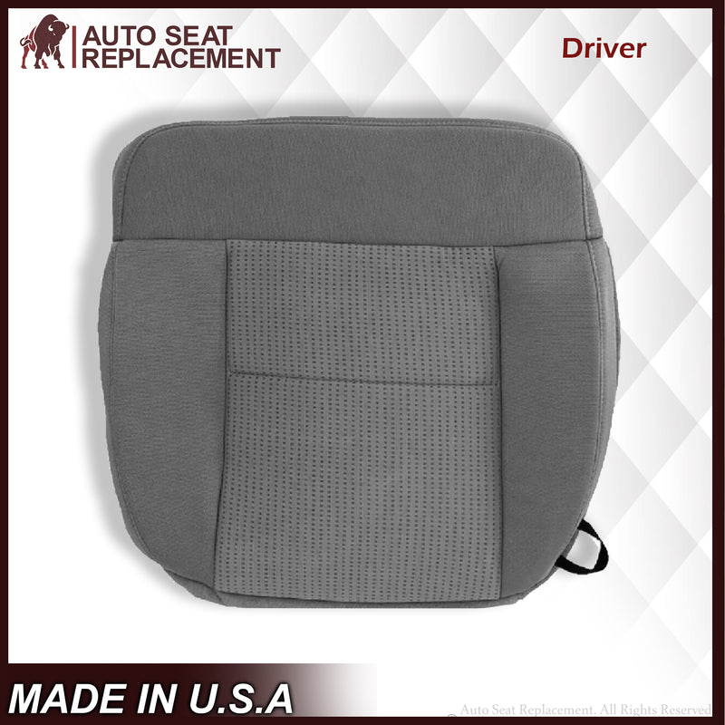 2007 2008 Ford F150 XLT Bottom Seat Cover in Gray Cloth