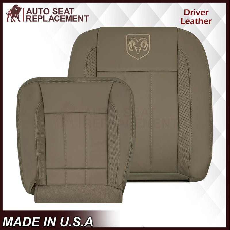 2006-2009 Dodge Ram 3500 Laramie Replacement Seat Cover: Med Khaki Tan
