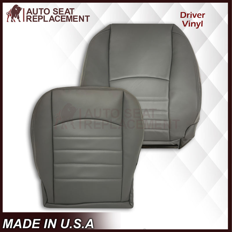 2009 2010 2011 2012 Dodge Ram Work Truck Replacement Vinyl Seat Covers Diesel Gray: Choose your side