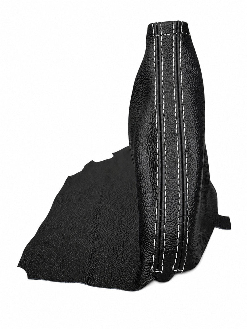 2017 - 2021 Subaru WRX Non STI Real Leather Shift and E-brake Boot Set - Auto Seat Replacement
