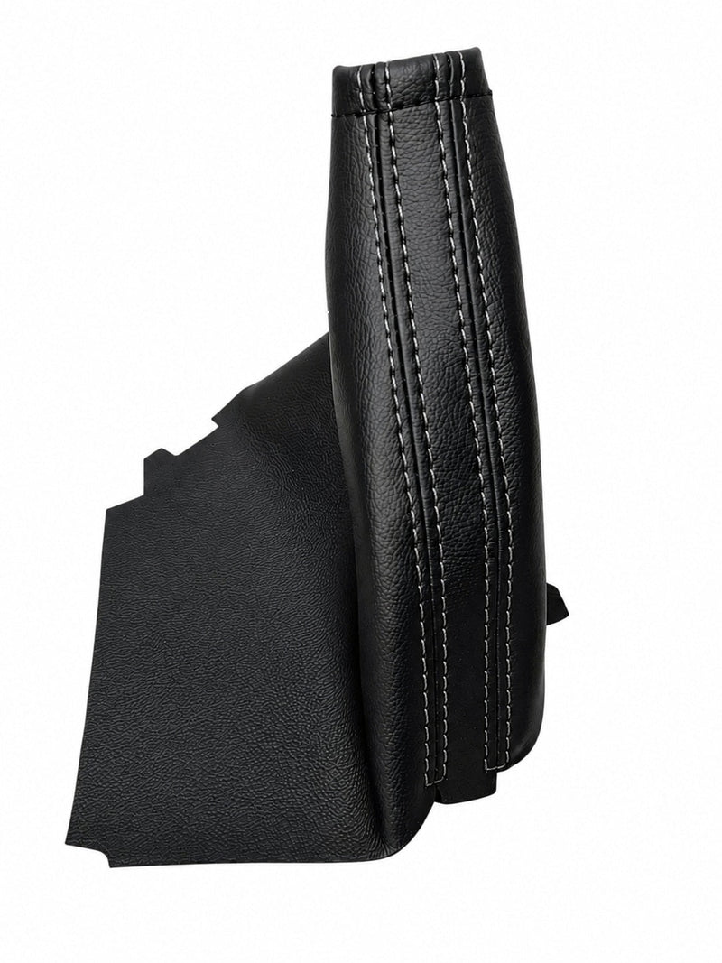 For SUBARU STI 2015-2021 Embroidered PU Leather Shift & Handbrake Boot Cover - Auto Seat Replacement