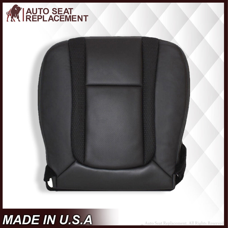 2010 2011 2012 2013 2014 Ford F150 Raptor Bottom Perforated Seat Cover in Black Choose: Leather or Vinyl