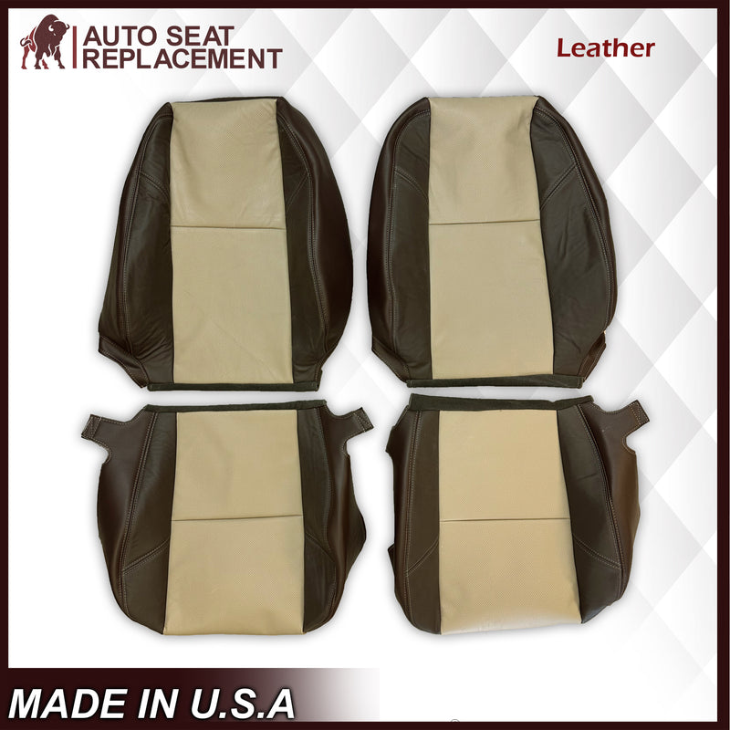 Copy of 2007-2014 Chevy Silverado Seat Cover In 2tone Gray/Black: Choose From Variation - Auto Seat Replacement