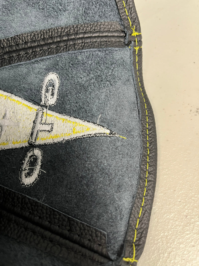 Custom Embroidered Leather Shift Boot Cover for Pontiac GTO 2004 - 2006