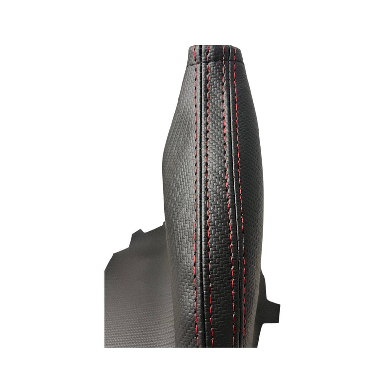 For 2008-2016 Subaru Impreza WRX Crosstrek Forester Carbon Fiber Vinyl Handbrake & Shift Boot Cover - Auto Seat Replacement