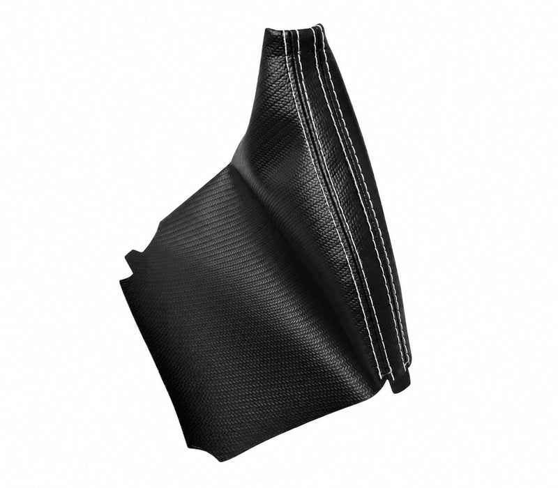 For 2008-2016 Subaru Impreza WRX Crosstrek Forester Carbon Fiber Vinyl Handbrake & Shift Boot Cover - Auto Seat Replacement