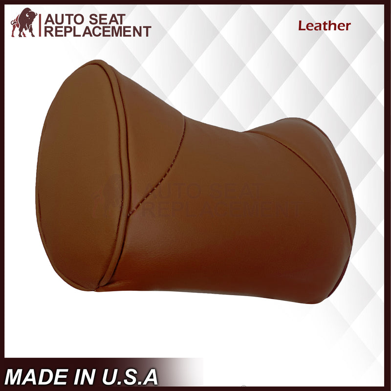 1972-1989 Mercedes Benz R107 Leather seat Covers 280SL 450SL 380SL 560SL W107 SL In Saddle Brown - Auto Seat Replacement