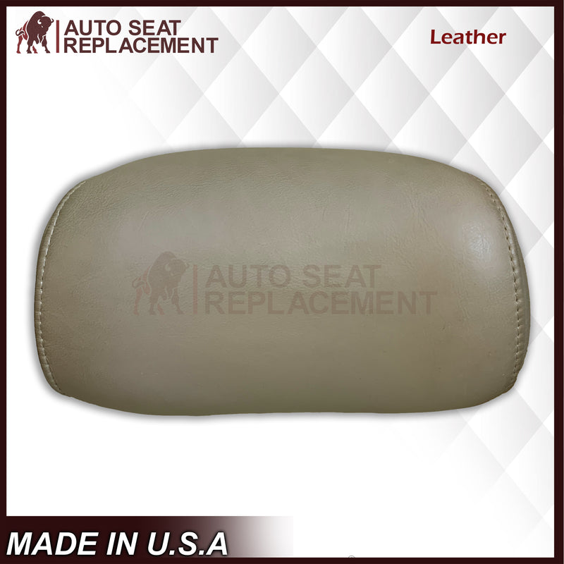 2001 - 2007 Toyota Sequoia Driver OR Passenger Side Top and Bottom Replacement Seat Covers In Tan: Choose your material