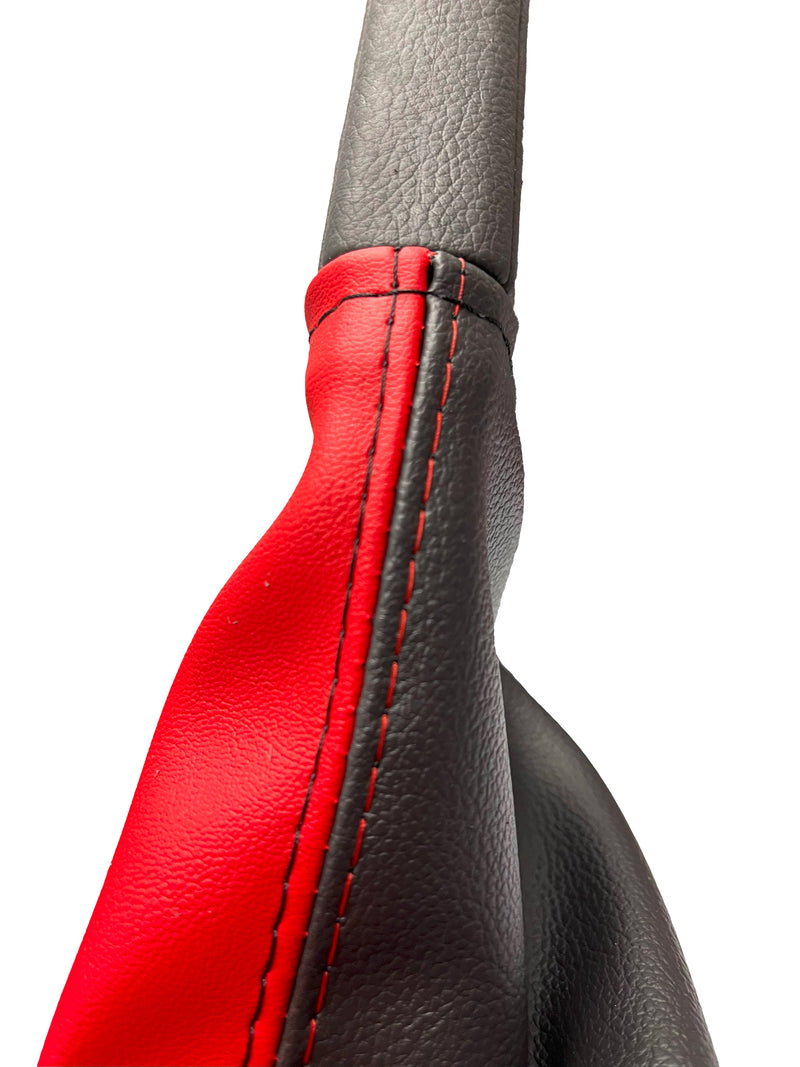 For 2012-2020 Subaru BRZ Genuine Leather MANUAL Handbrake & Shift Boot Cover - Auto Seat Replacement