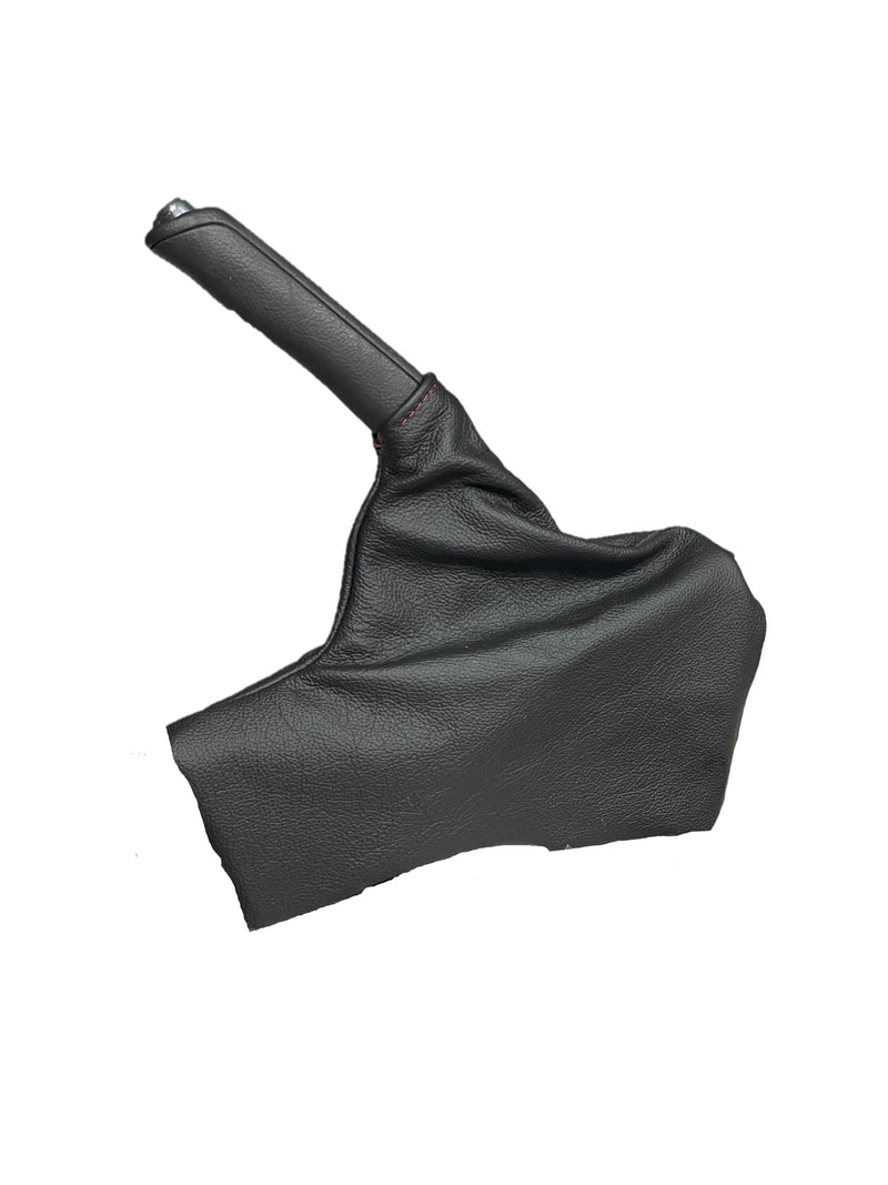 Genuine Leather Automatic Shift & Handbrake Boot Cover For 2012-2020 Subaru BRZ Scion FR-S Toyota GT86 - Auto Seat Replacement