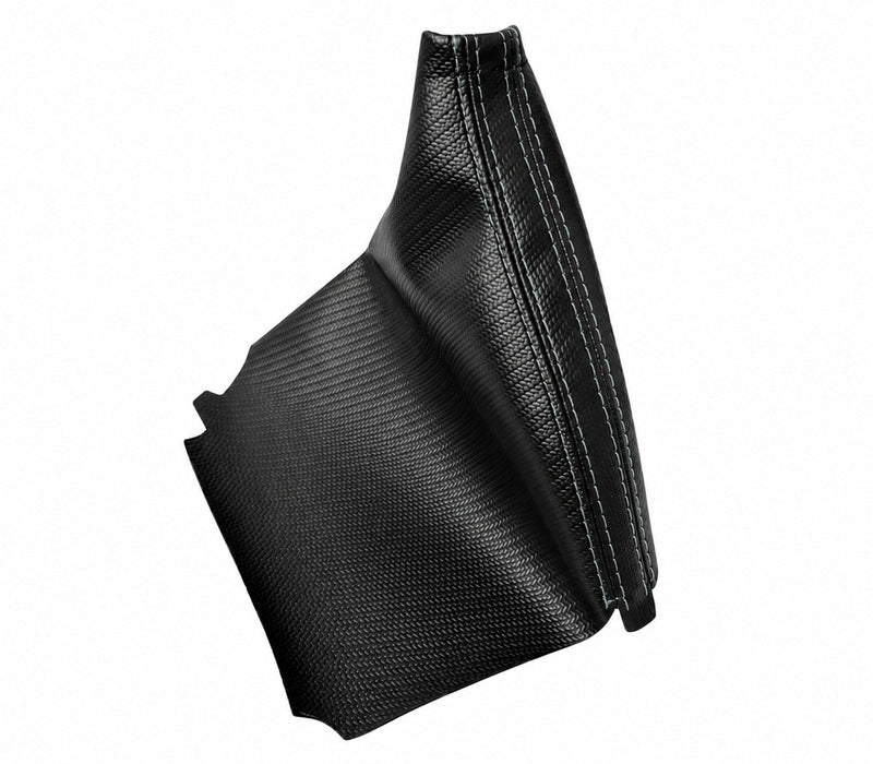 For 2008-2016 Subaru Impreza WRX Crosstrek Forester Carbon Fiber Vinyl Handbrake & Shift Boot Cover - Auto Seat Replacement