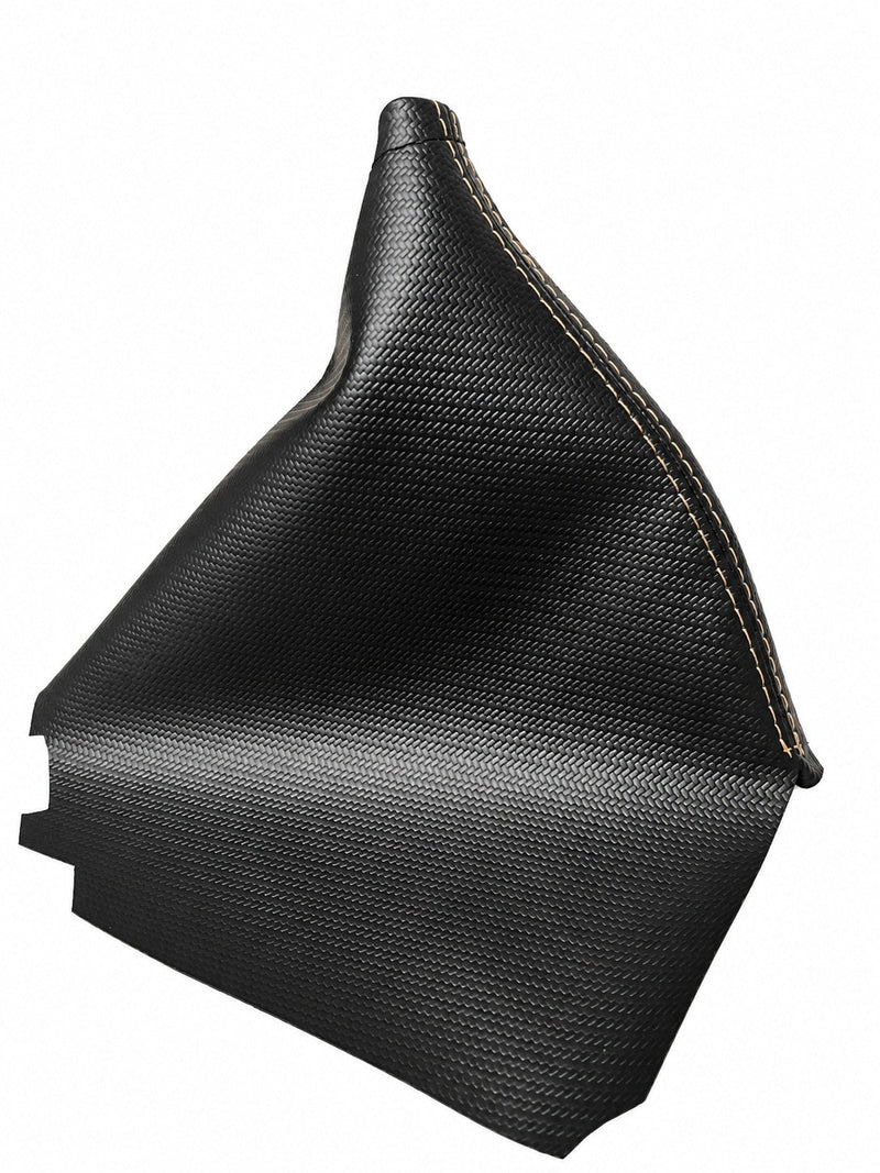 For 2008-2016 Subaru Impreza WRX Crosstrek Forester Carbon Fiber Vinyl Handbrake & Shift Boot Cover - Auto Seat Replacement