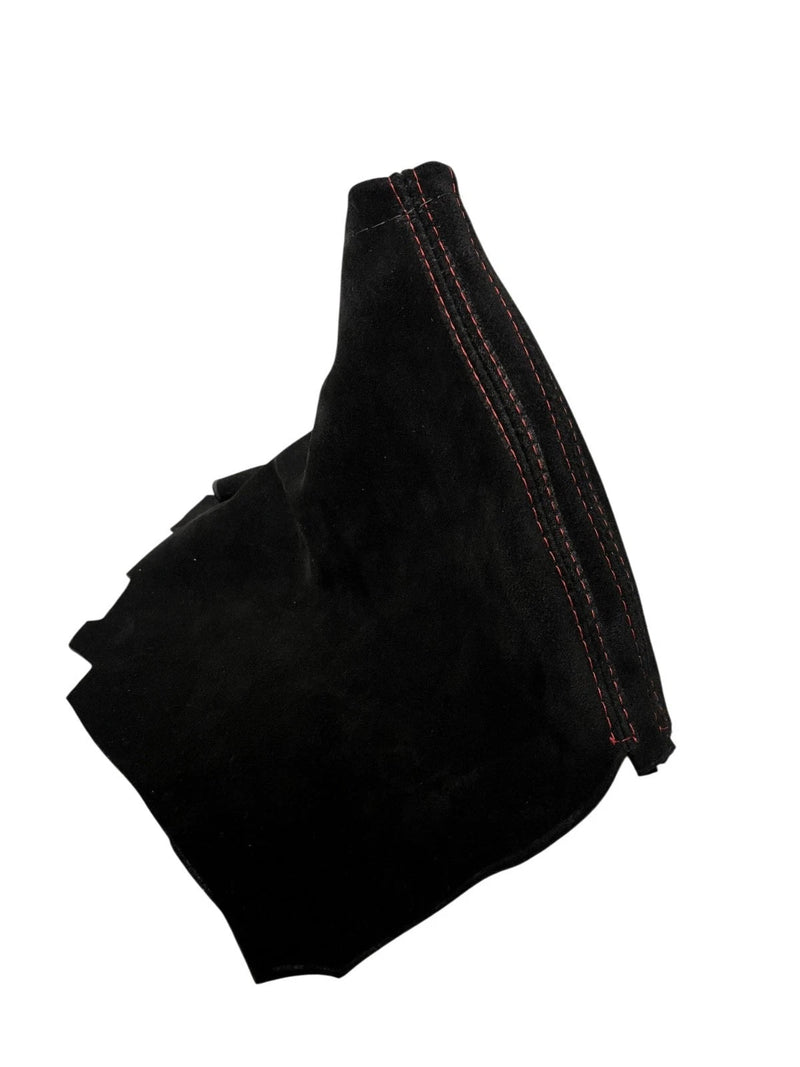 Black Suede Parking Brake & Shift Boot Cover For Subaru Impreza WRX Non-STI 2017-2021 - Auto Seat Replacement