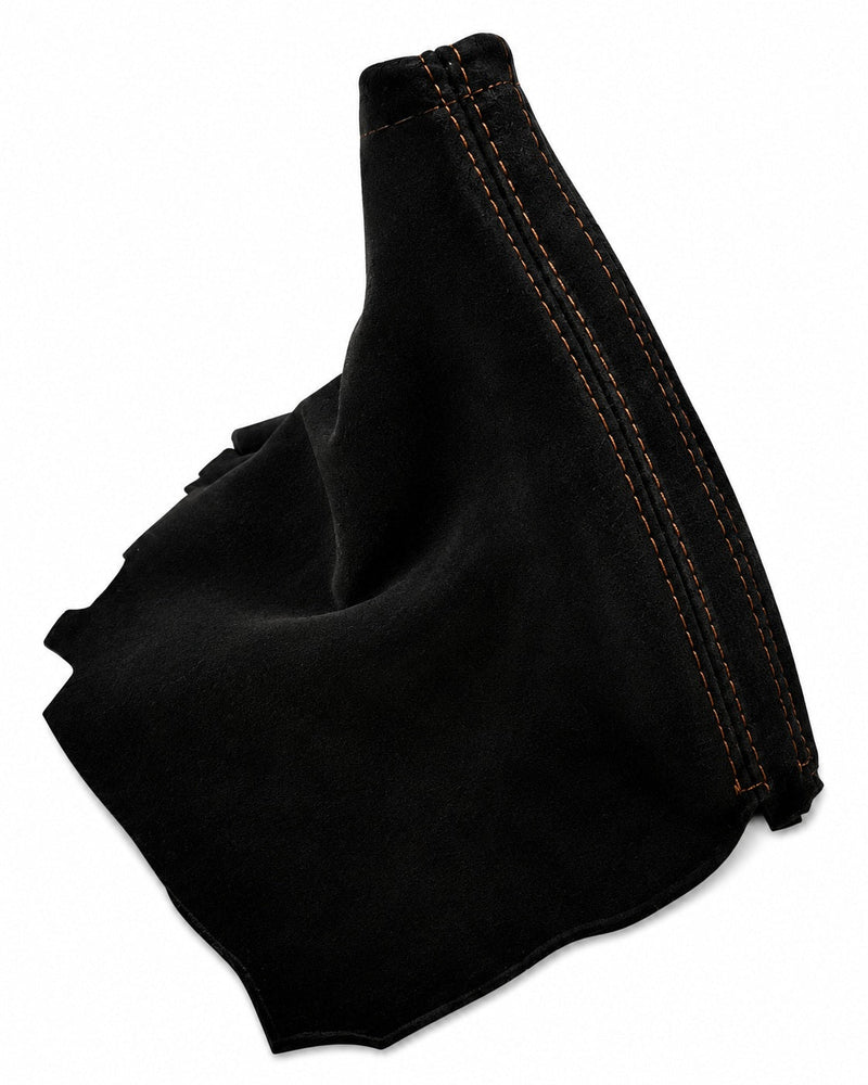 Black Suede Parking Brake & Shift Boot Cover For Subaru Impreza WRX Non-STI 2017-2021 - Auto Seat Replacement