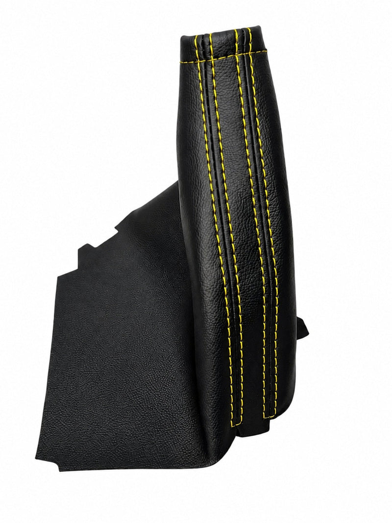 For SUBARU STI 2015-2021 Embroidered PU Leather Shift & Handbrake Boot Cover - Auto Seat Replacement