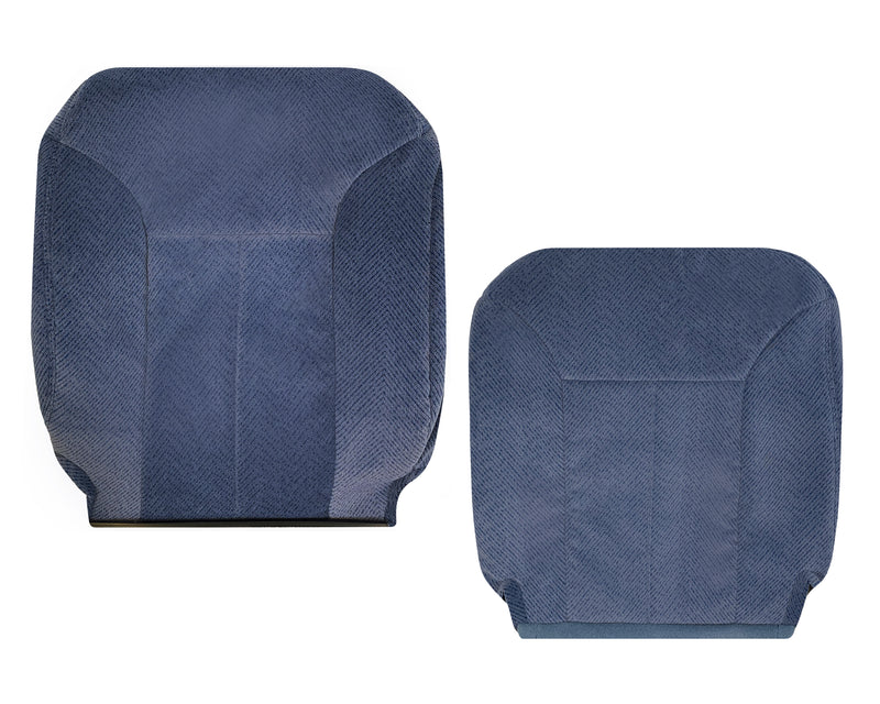 1995-1999 Chevy Tahoe Suburban Silverado Replacement Cloth Seat Cover in Navy Blue: Choose your options