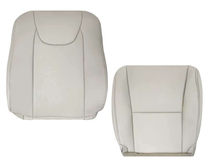 2010-2015 Lexus RX350 RX450H Replacement Synthetic Leather Seat Covers: Tan Perforated