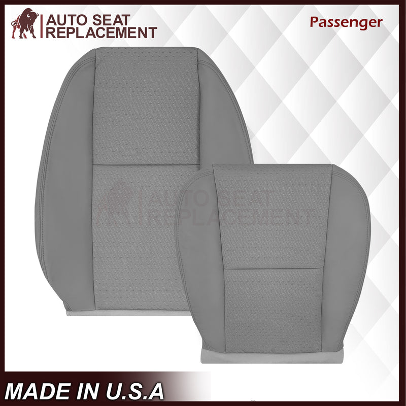 2009-2014 Chevy Silverado LS LT Z71 Replacement Cloth Seat Cover: Gray