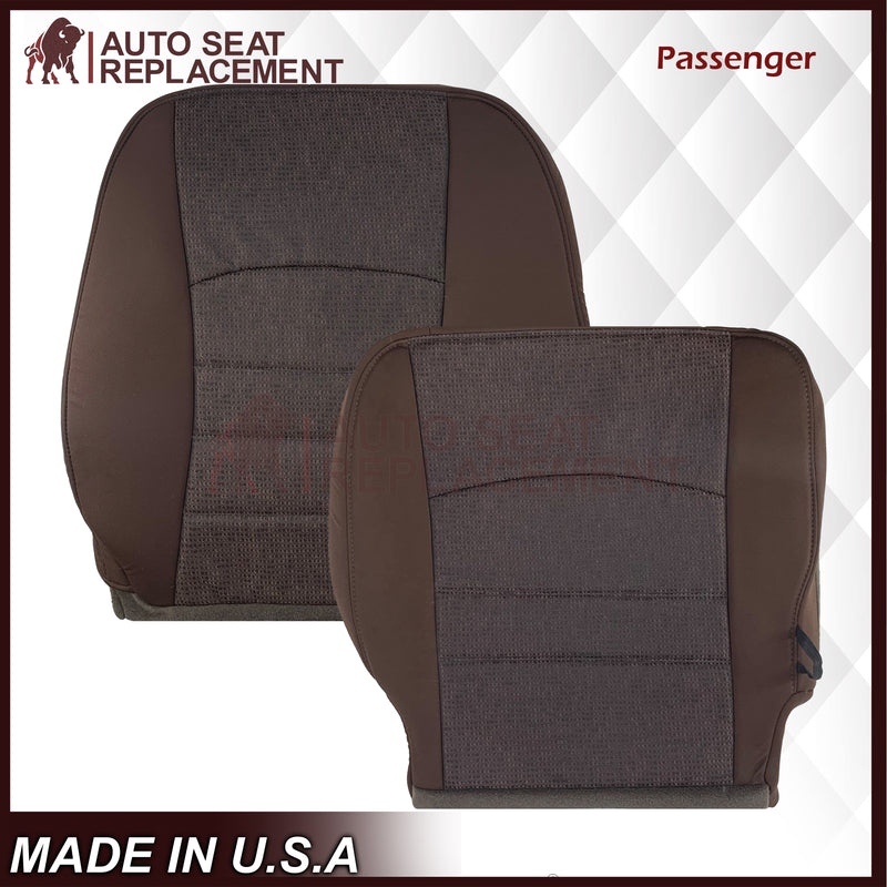 2013 - 2018 Dodge Ram 1500 2500 SLT Outdoorsman Cloth Seat Covers In Brown