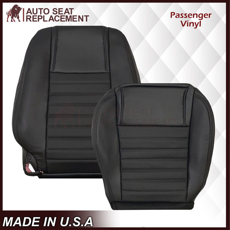 2005 2006 2007 2008 2009 Ford Mustang GT V8 Convertible in Dark Charcoal Black - Auto Seat Replacement
