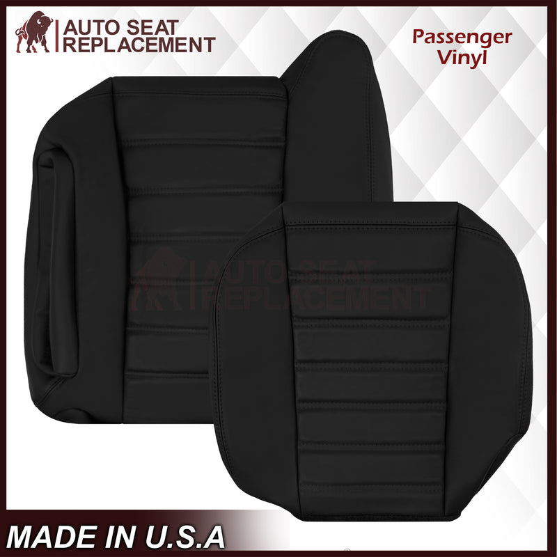 2003 - 2007 Hummer H2 SUV SUT Adventure LEATHER Seat Cover: Ebony Black