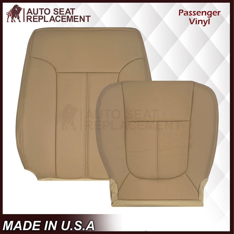 2011-2016 Ford F-250 F-350 F-450 Lariat Seat Cover Replacement in Adobe Tan: Choose From Variants