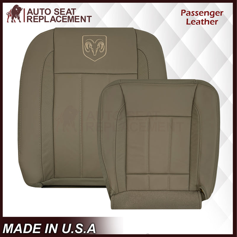 2006-2009 Dodge Ram 3500 Laramie Replacement Seat Cover: Med Khaki Tan