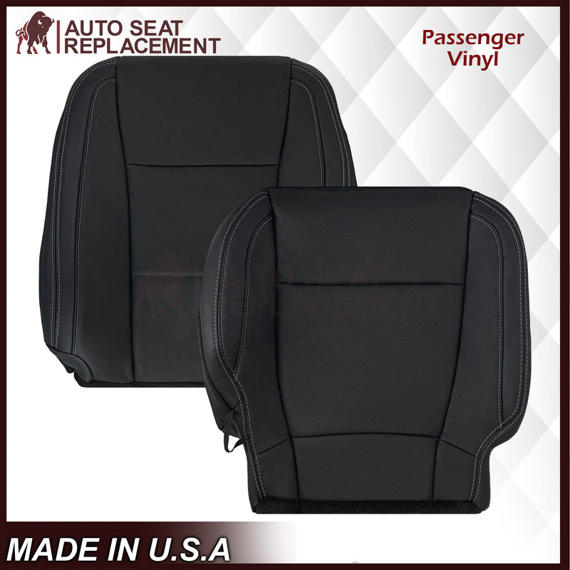 2017-2021 Ford F250 XLT Replacement Seat Covers In Charcoal Black - Auto Seat Replacement