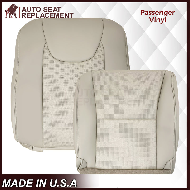 2010-2015 Lexus RX350 RX450H Replacement Synthetic Leather Seat Covers: Tan Perforated